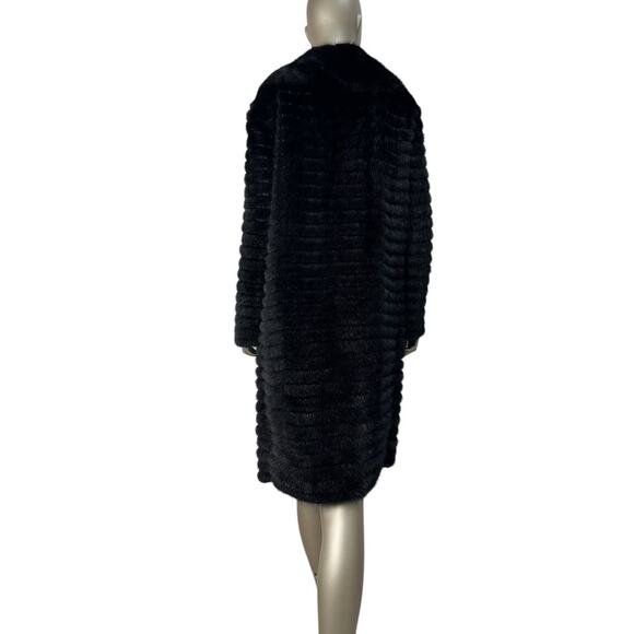 Prada Black Mink Fur Coat - Size IT42 - Picture 2 of 8